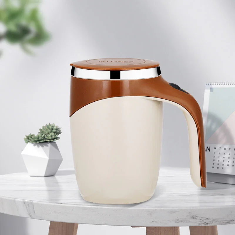 Magnetic Self‑Stir Smart Cup