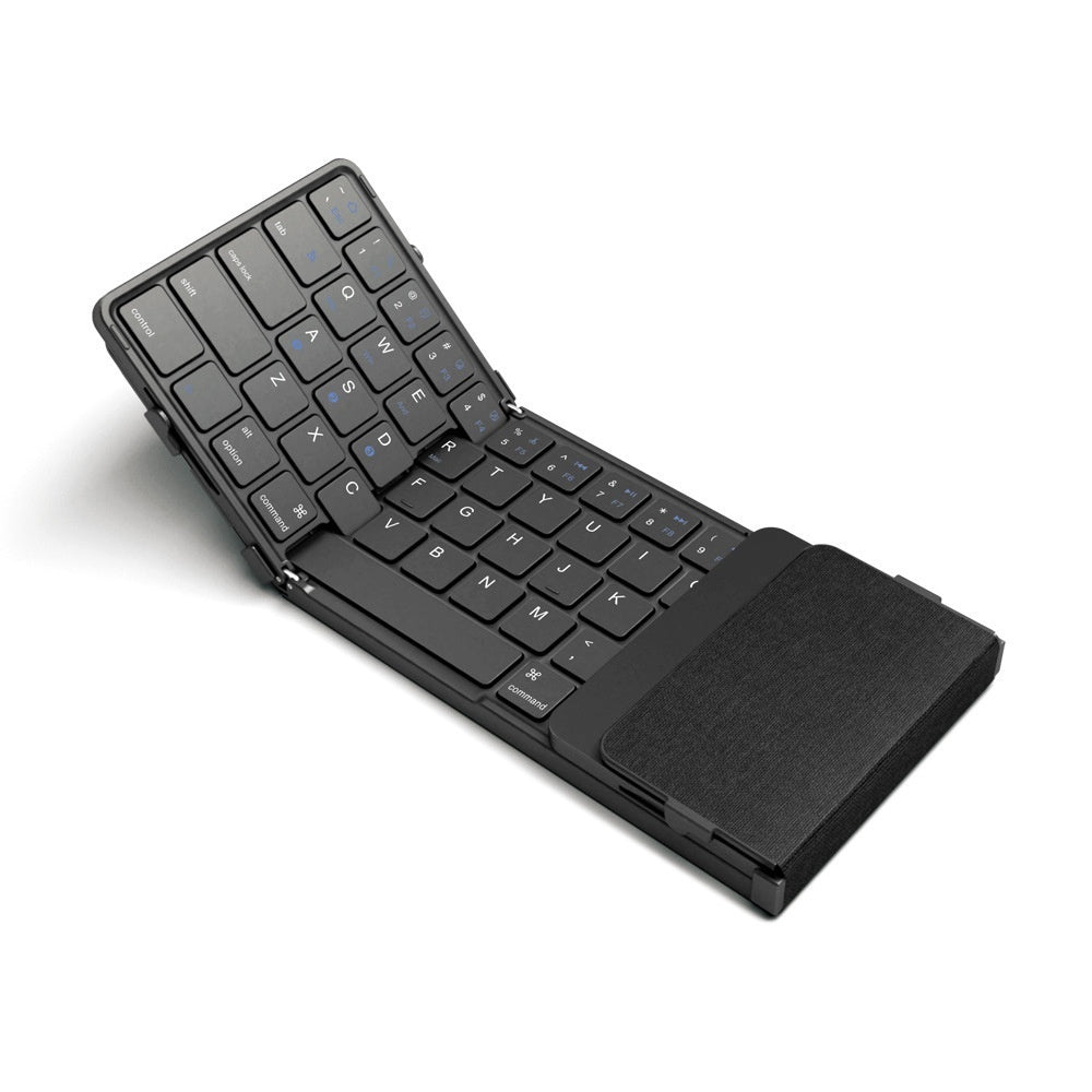 Folding Portable Keyboard with Touchpad – Compact Wireless Keyboard for Creators & Gamers