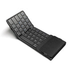Folding Portable Keyboard with Touchpad – Compact Wireless Keyboard for Creators & Gamers