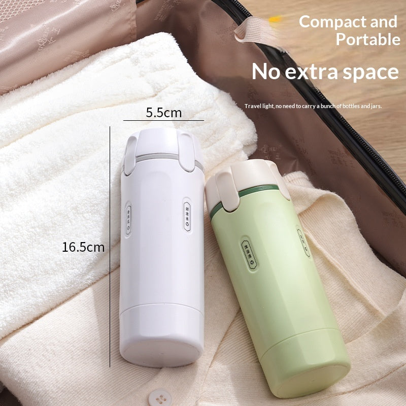 4‑in‑1 Travel Dispenser Bottle | Leak‑Proof Portable Toiletry Container