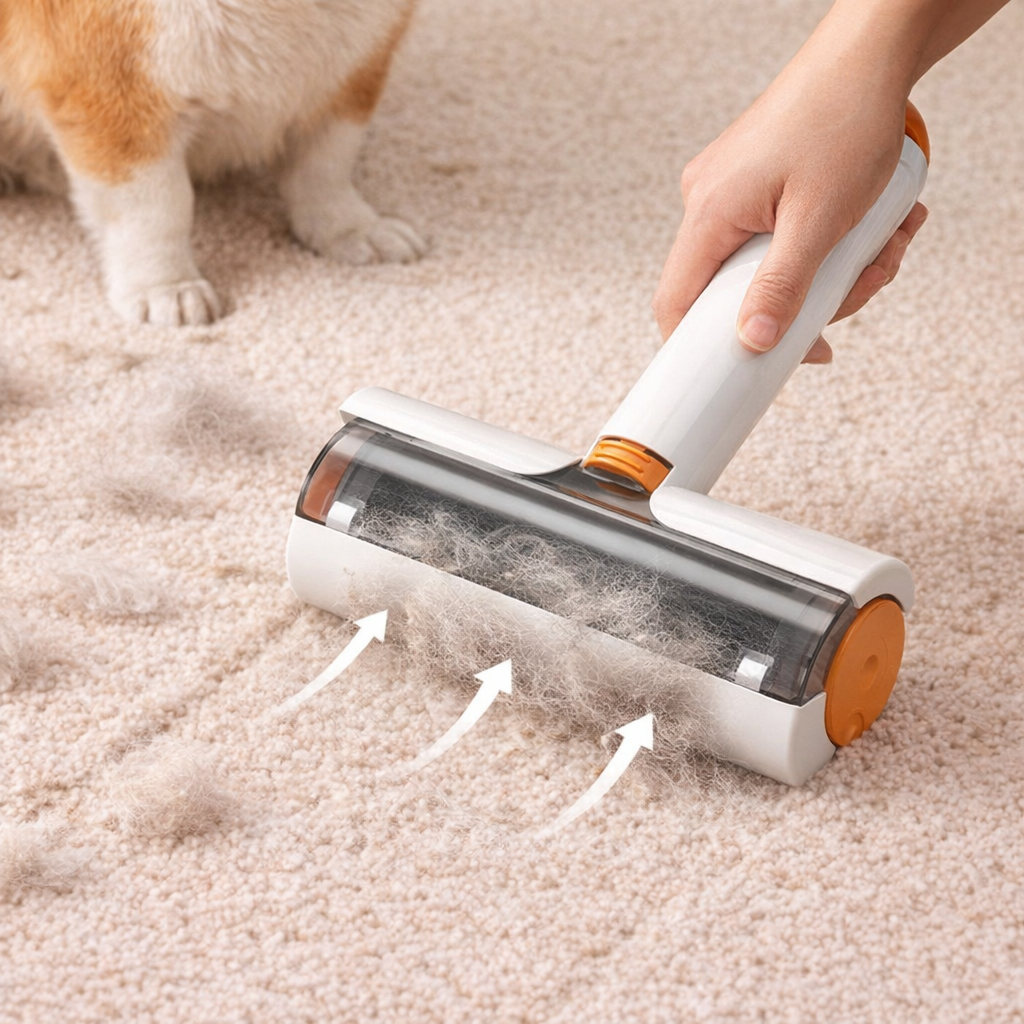 FurSweep 2‑in‑1 Roller