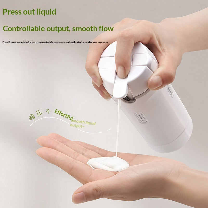 4‑in‑1 Travel Dispenser Bottle | Leak‑Proof Portable Toiletry Container